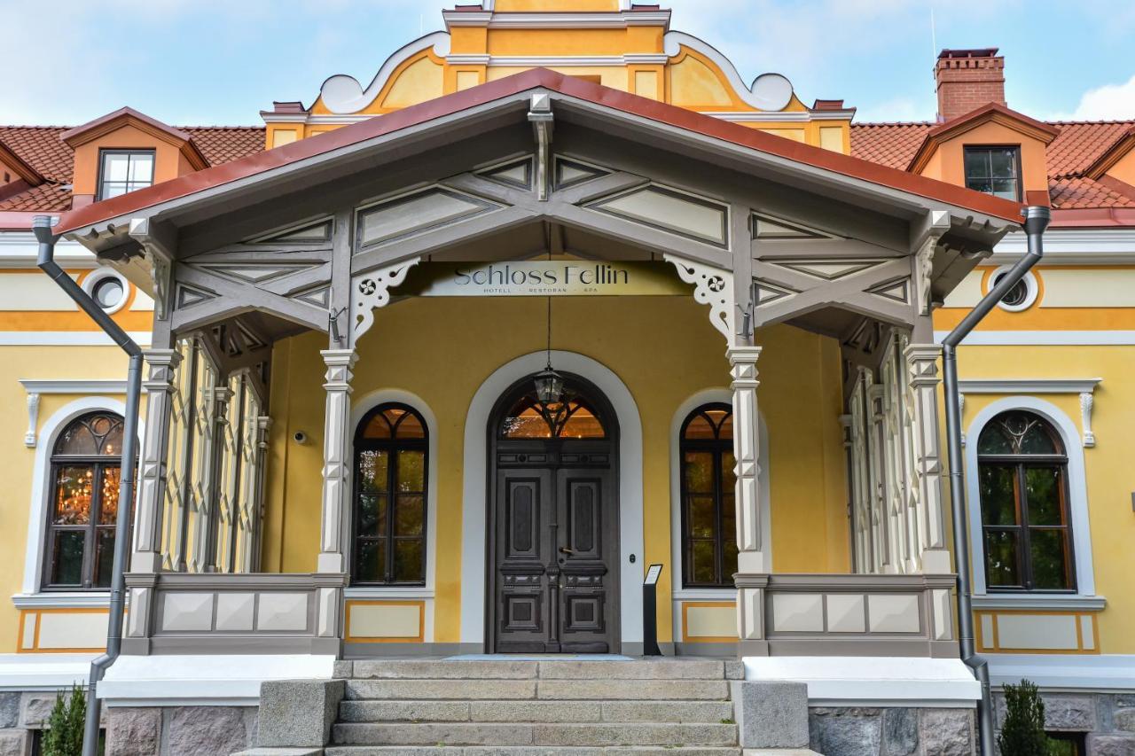 Schloss Fellin Boutique Hotel And Spa Вильянди Экстерьер фото